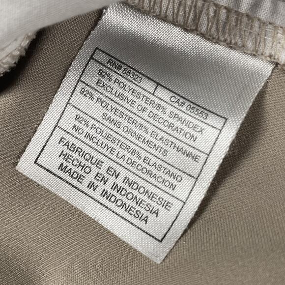 Nike Fit Dry Chino Pants Men's 40x32 Beige Slacks Trouser Formal Business - Picture 6 of 9